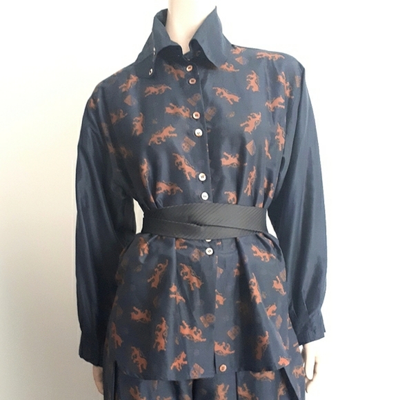 Crisca /Escada | Silk Blend Pantsuit - Picture 3 of 15